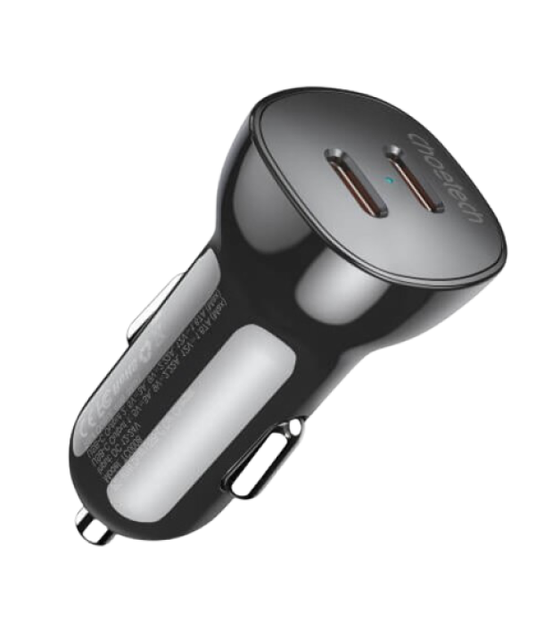 Автомобильное зарядное устройство Choetech 40W Dual Type-C Fast Car Charger