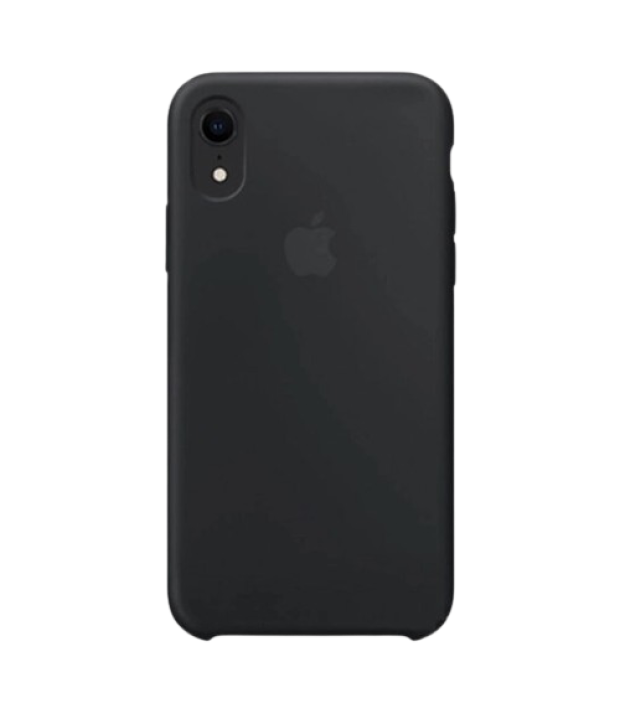 Чехол Apple Silicone Case Black for iPhone XR