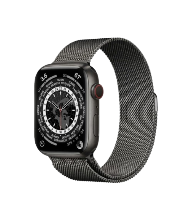 Ремінець Apple Milanese Loop Band Graphite for Apple Watch 42/44/45mm (ML773)