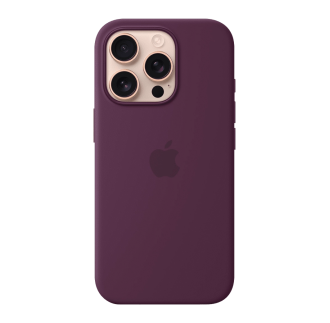 Чехол Apple Silicone Case with MagSafe (Plum) для iPhone 16 Pro (MYYM3)