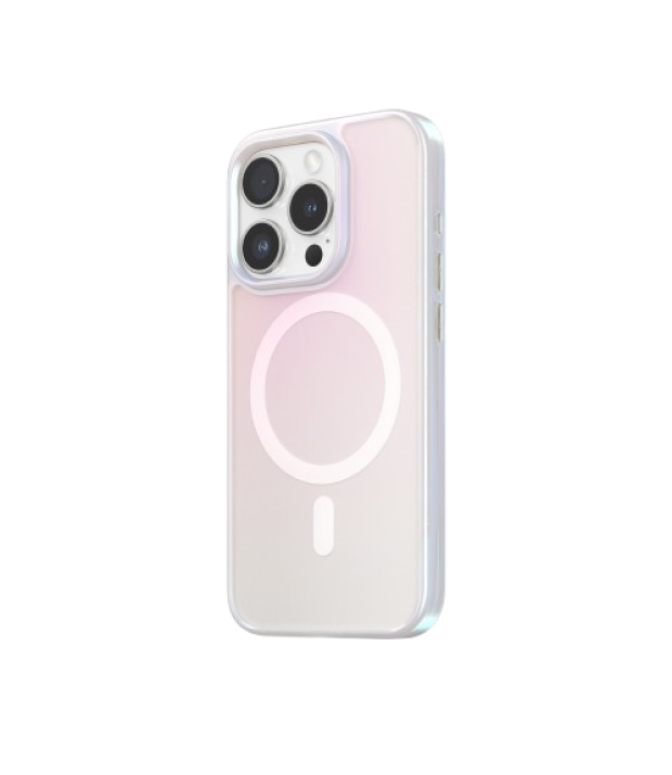 Чохол Blueo Aurora Anti-Drop Case for 15 Pro Max with MagSafe White