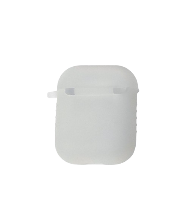 Чехол Silicone Case Ice White AirPods 2