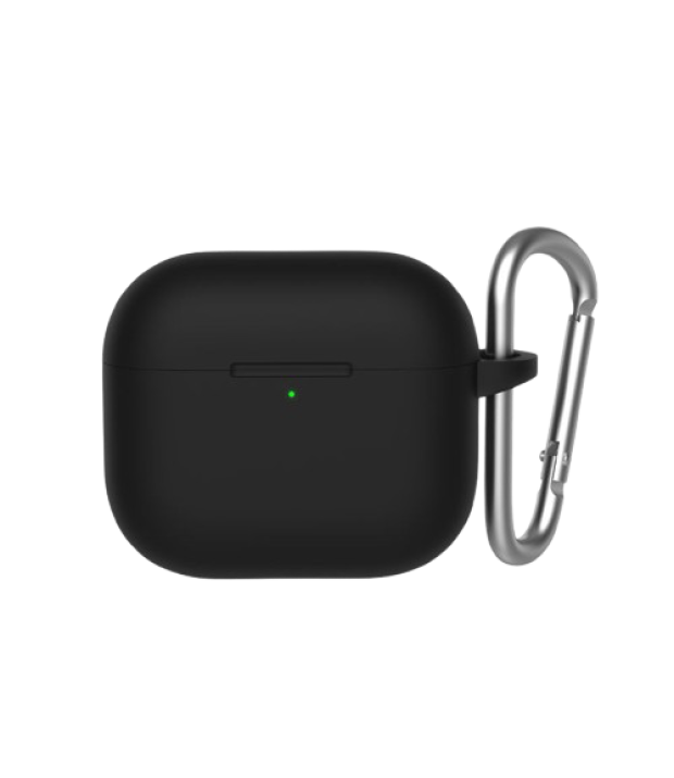 Чехол Blueo Airpods 4 Liquid Silicone Case Black