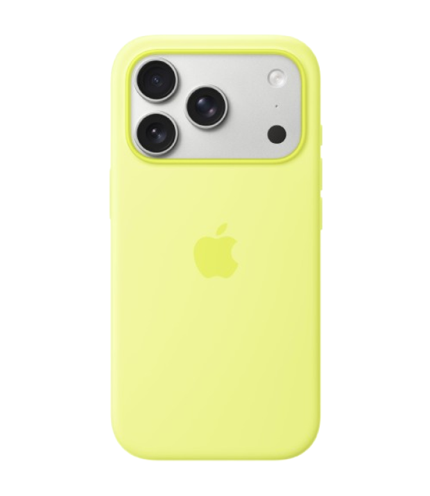 Чохол Apple Silicone Case with MagSafe (Neon Yellow) для iPhone 17 Pro Max (MGFM4)