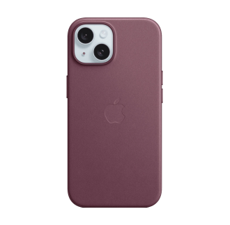 Чехол Apple FineWoven Case with MagSafe (Mulberry) для iPhone 15 (MT3E3)