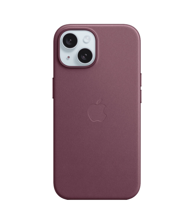 Чехол Apple FineWoven Case with MagSafe (Mulberry) для iPhone 15 (MT3E3)