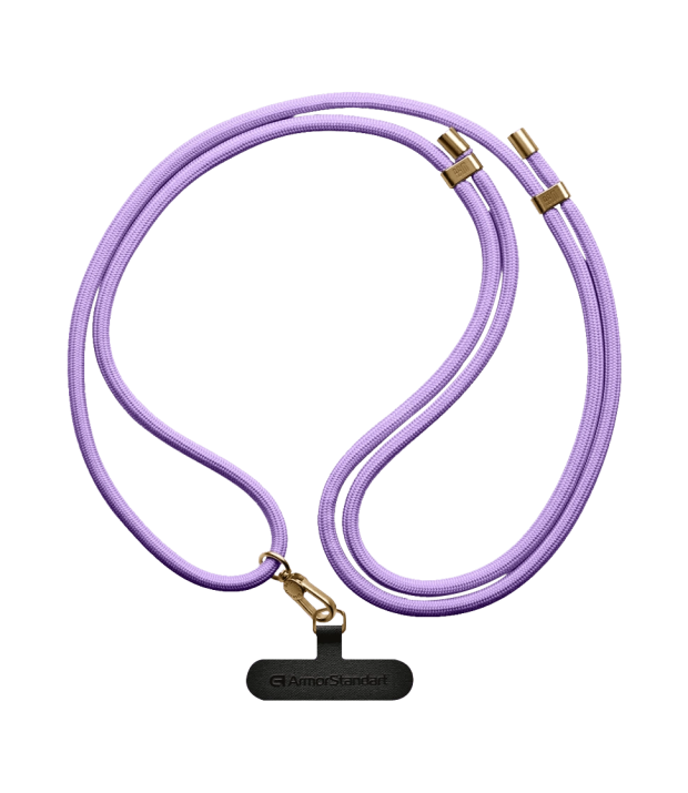 Ремешок для смартфона ArmorStandart Rope Gold Lavander with Dark holder (ARM67198)
