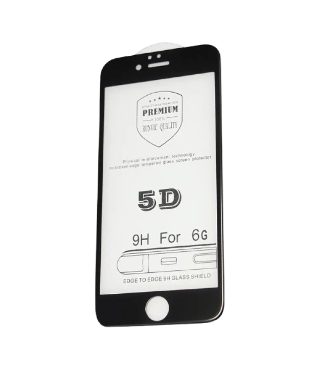 Захисне скло 5D for iPhone 6/6s Black