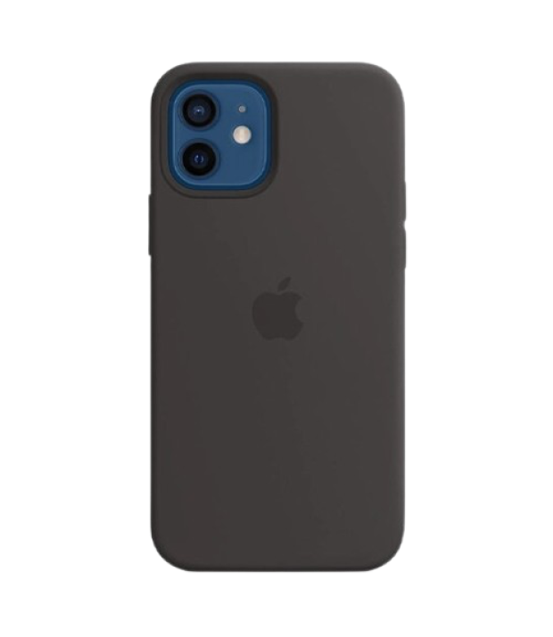 Чохол Apple Silicone Case Black for iPhone 12/12 Pro
