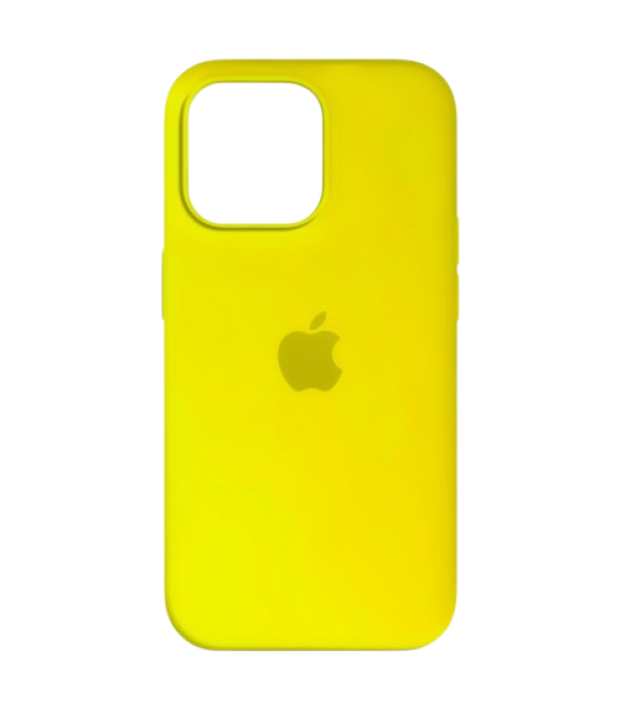 Чехол Apple Silicone Case Canary Yellow for iPhone 14 Pro Max