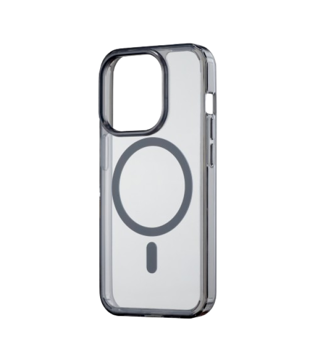 Чехол WIWU FGG-011 Magnetic Colorful Series Black для iPhone 15