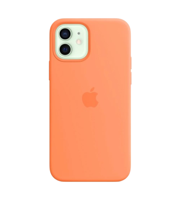 Чохол Apple Silicone Case Papaya for iPhone 12/12 Pro