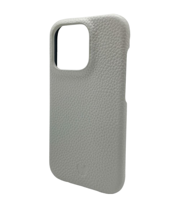 Чохол iLera NAPA leather Case 1.0 for iPhone 15 Pro, lonic Grey