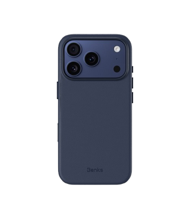 Чехол Benks VitaPro Protective Case Blue with MagSafe for 17 Pro