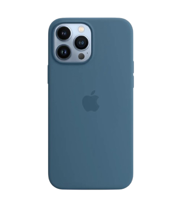 Чохол Apple Silicone Case with MagSafe Blue Jay for iPhone 13 Pro Max