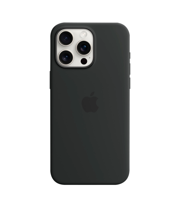 Чохол Silicone Case for iPhone 15 Pro Max with MagSafe Black