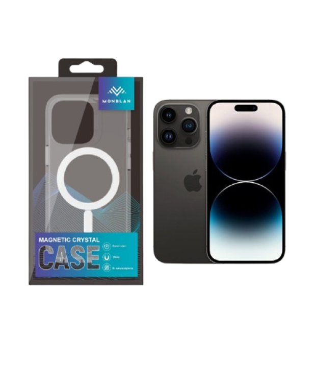Чехол Monblan Magnetic Crystal Series (Black) для iPhone 12 Pro Max