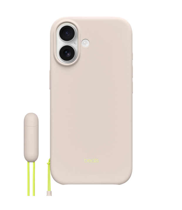 Чехол Beats Case with MagSafe and Camera Control with Kickstand Lime Stone для iPhone 17