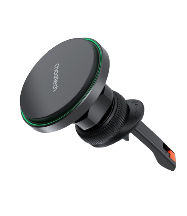 АЗУ Choetech 15W Magnetic Сar Сharger (Alluminium) Green