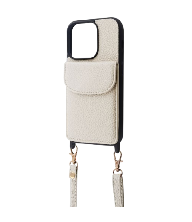Чехол WAVE Leather Pocket Case (white) iPhone 12 Pro Max