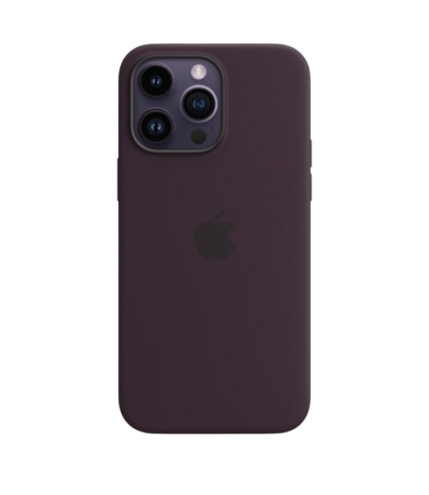 Чехол Apple Silicone Case with MagSafe Elderberry for iPhone 14 Pro Max